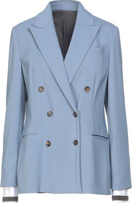 Suit Jacket Pastel Blue-AD