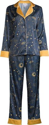 Averie Sleep Solar Print Long Pajama Set