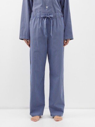 Striped Organic-cotton Pyjama Trousers-AE