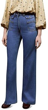 Anna Wide Leg Jeans in Blue