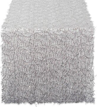 Sequin Mesh Table Runner Roll 16