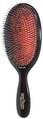 Popular Mixture Bristle & Nylon Mix Hairbrush in Red