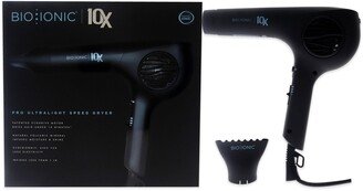 10x Pro Ultra Light Speed Dryer - Black by for Women - 1 Pc Hair Dryer