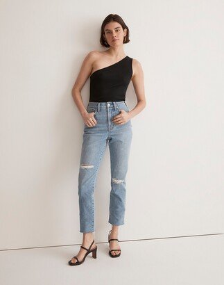 The Taller Perfect Vintage Jean in Bradwell Wash: Ripped Edition