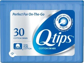 Q-Tips Blue Purse Pack Cotton Swabs - 30ct