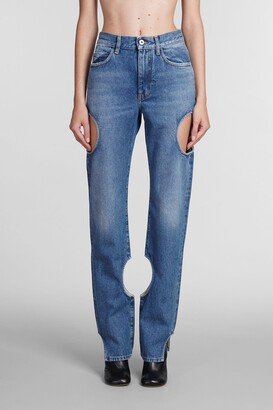 Jeans In Blue Cotton