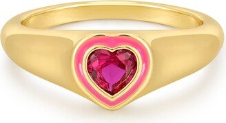 Heart Signet Ring