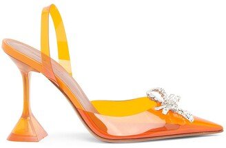 Rosie 95MM Crystal-Embellished Slingback Pumps