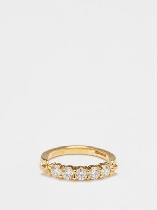 Lenox Diamond & 18kt Gold Pinky Ring