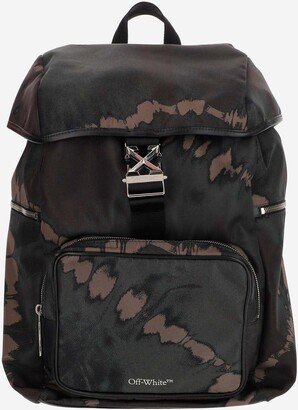 Tie-dye Camo Pattern Arrow Tuc Backpack