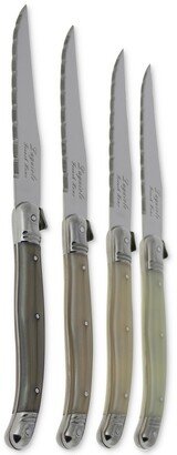 Laguiole Neutral Tones Steak Knives, Set of 4