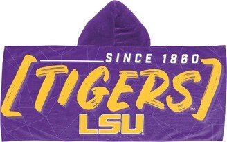 22x51 LSU Tigers Hooded Youth Beach Towel