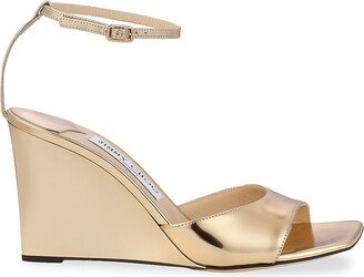 Brien 85MM Patent Wedge Sandals