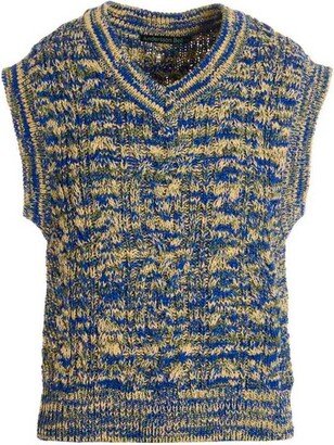 Chunky Knitted Vest-AA