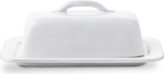 Puro Whitewash Butter Dish-AA