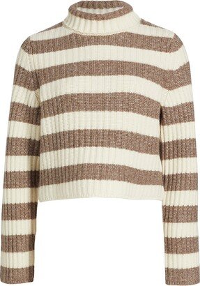 Striped Wool & Cashmere Sweater