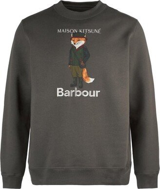 X Maison Kitsuné Fox Beaufort Crewneck Sweatshirt-AA