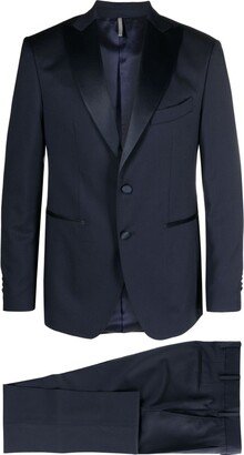 Château Lafleur-Gazin Peak-Lapel Single-Breasted Blazer