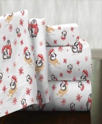 Penquin Superior Weight Cotton Flannel Sheet Set