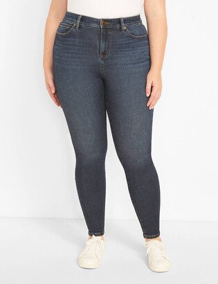 Fit Genius Mid-Rise Skinny Jean - Dark Wash