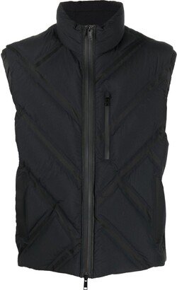 Padded-Panel Gilet