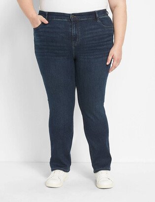 Straight Fit High-Rise Straight Jean