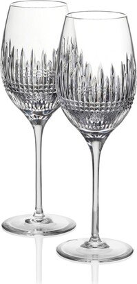 Lismore Diamond Essence Wine Medium Glasses, Set of 2