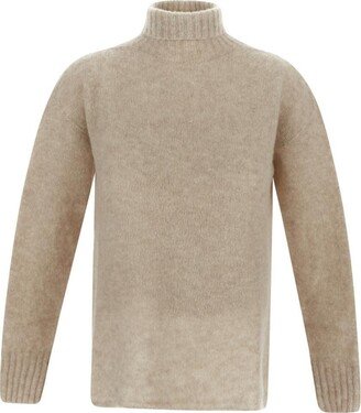 Knit Turtleneck Sweater-AA