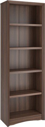 Copper Grove Famagusta 71-inch Tall Adjustable Bookcase with Faux Woodgrain Finish