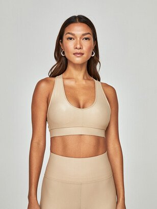 Action Bra 2.0 in Takara Shine - Sandy Tan