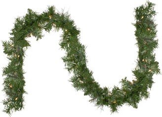 Northlight Pre-Lit Mixed Cashmere Pine Artificial Christmas Garland