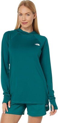 Class V Water Hoodie (Blue Coral) Women's Clothing