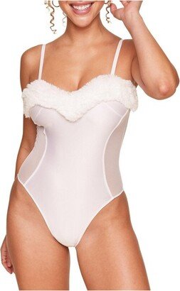 Adore Me Women' Jeica Bodyuit Lingerie S / Bright White.