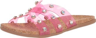 Reaction Women's Women's Slim H Band Stud Flat Sandal