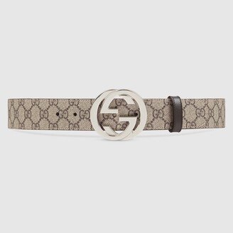 GG Supreme belt with G buckle-AC