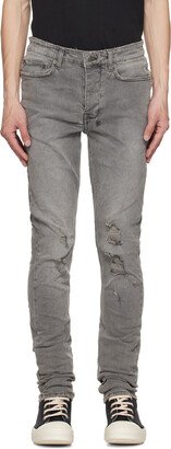 Gray Chitch Prodigy Trashed Jeans