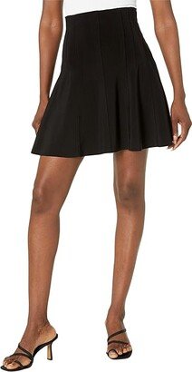 Grace Miniskirt (Black) Women's Skirt