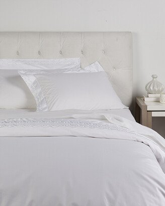 Maurizio Italy Double Scallop Duvet Set-AA