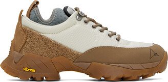 Beige & Brown Neal Sneakers