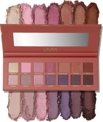 The Casual Collection 14 Multi-Finish Eyeshadows Palette - Berry Blossom