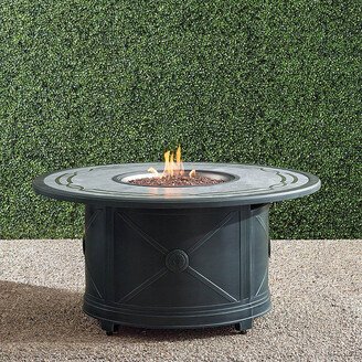 Paloma Round Custom Gas Fire Table