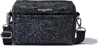 2-in-1 Convertible Belt Bag (Midnight Blossom Print) Bags