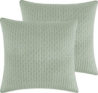 Home Cross Stitch 2-Piece Sham Set, European