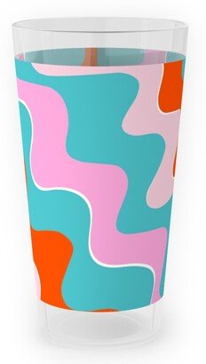 Outdoor Pint Glasses: Candy Melt - Multi Outdoor Pint Glass, Multicolor