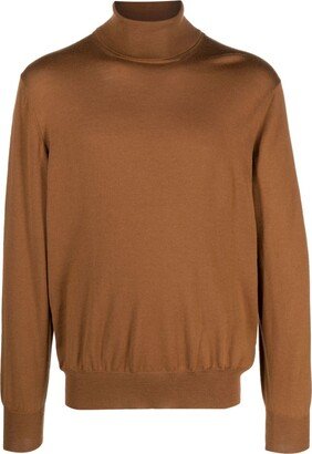 D4.0 Virgin Wool Roll-Neck Jumper