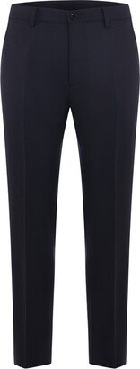 Straight Leg Tailored Pants-BL