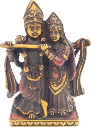 Handcarved Radhakrishna Statue, Symbol Of Eternal Love, Radha Krishna Figurine, Hindu Divine Couples, Marriage Gifts, God Love