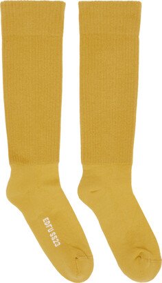 Yellow Thick Socks