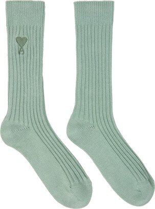 Green Ami de Cœur Socks