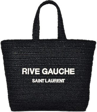 Rive Gauche Tote Bag in Black